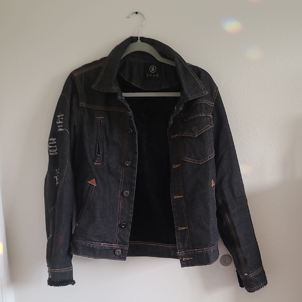 Dark Denim Jacket - image 1